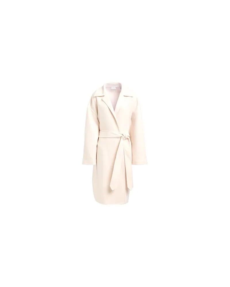 Burberry JACKEN & MÄNTEL - Mäntelauf YOOX.COM Cremeweiß