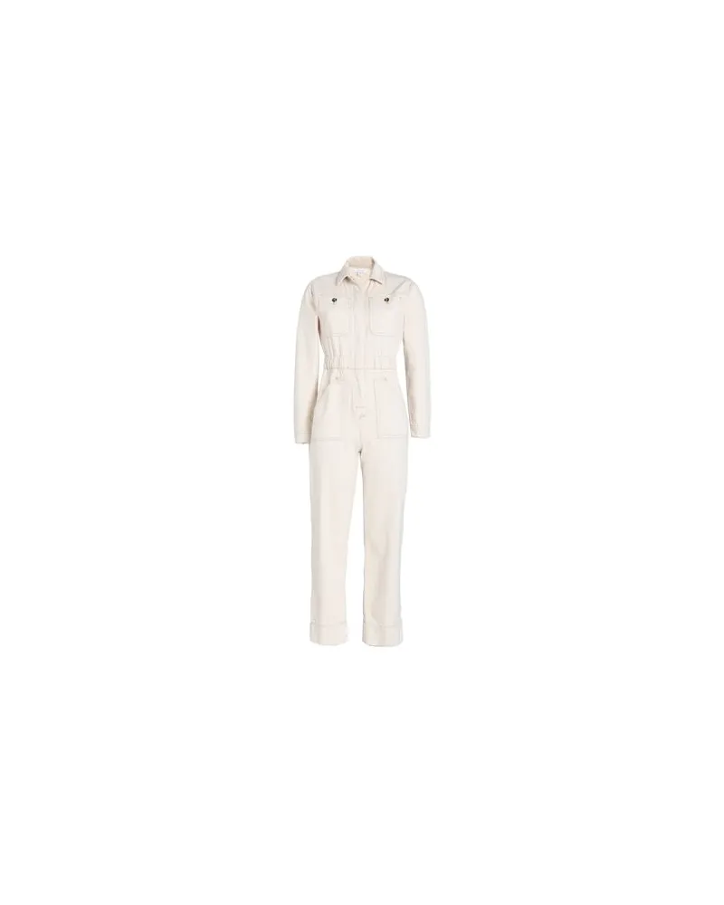 Topshop OVERALLS - Jumpsuitsauf YOOX.COM Elfenbein
