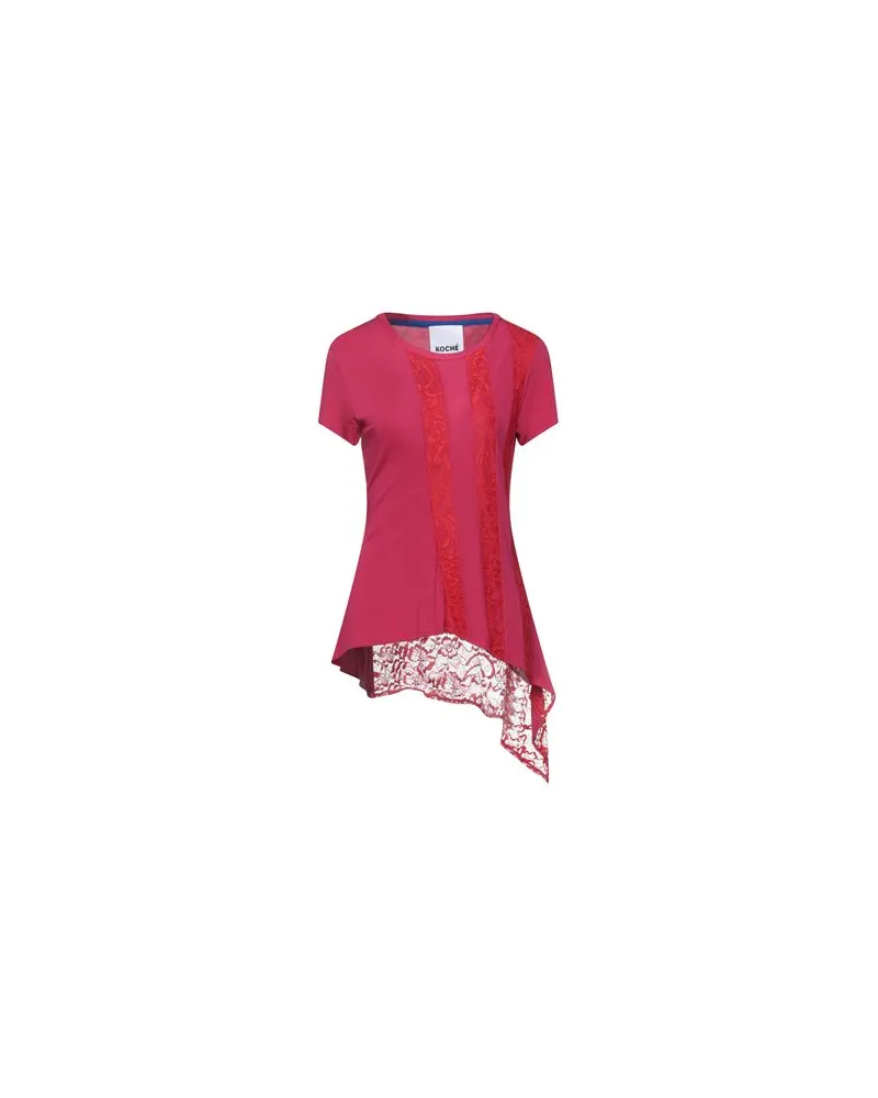 KOCHÉ TOPS - T-shirtsauf YOOX.COM Fuchsia