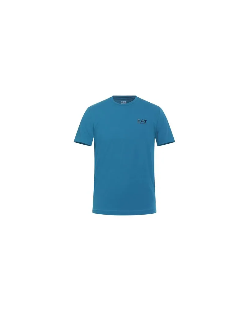 EA7 TOPS - T-shirtsauf YOOX.COM Azurblau