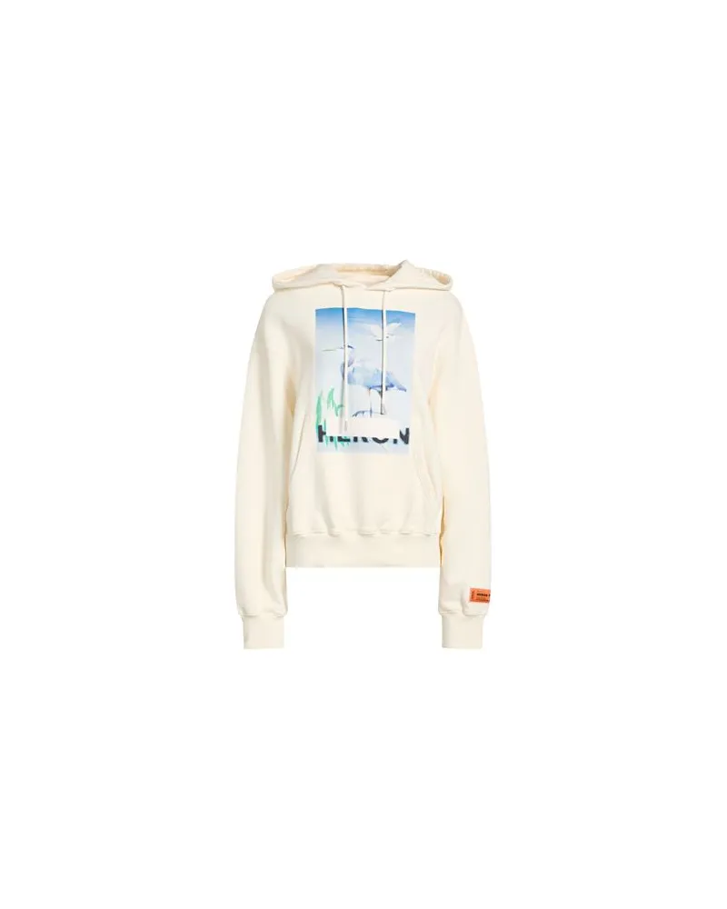 Heron Preston TOPS - Sweatshirtsauf YOOX.COM Elfenbein
