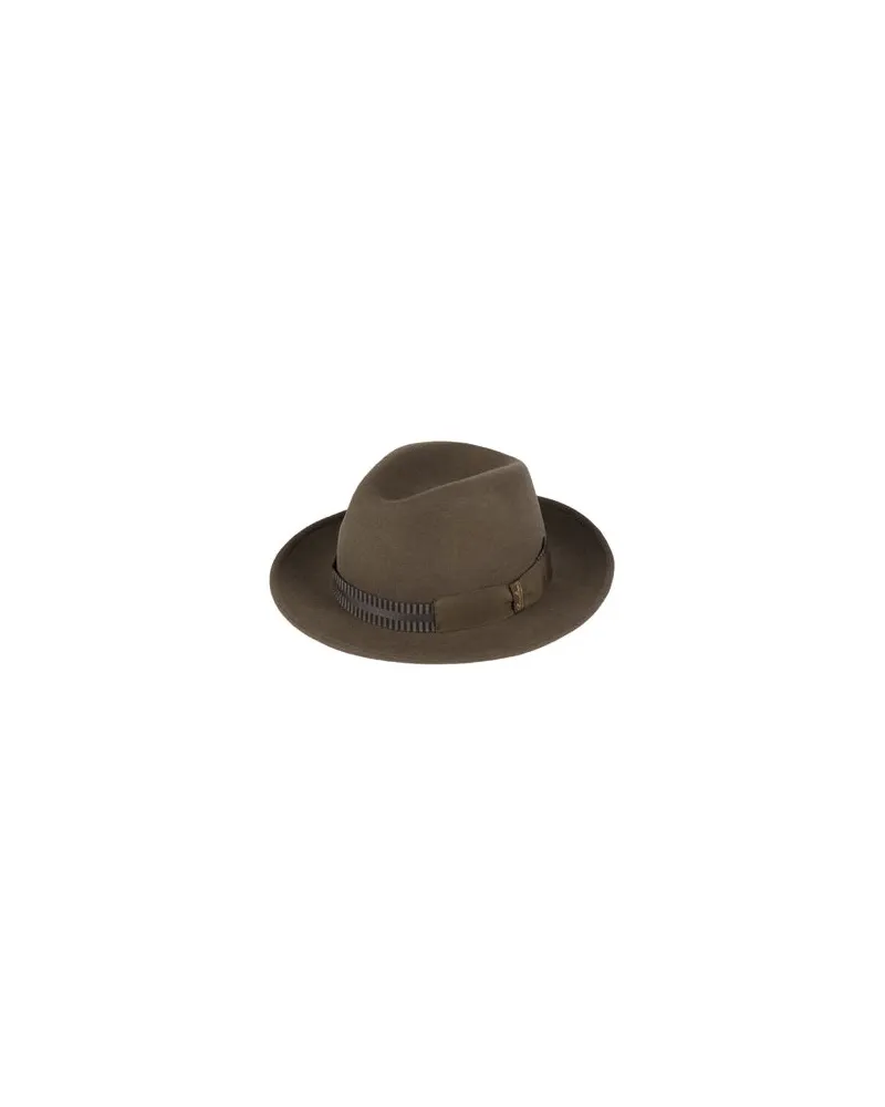 Borsalino ACCESSOIRES - Mützen & Hüteauf YOOX.COM Dunkelgrün