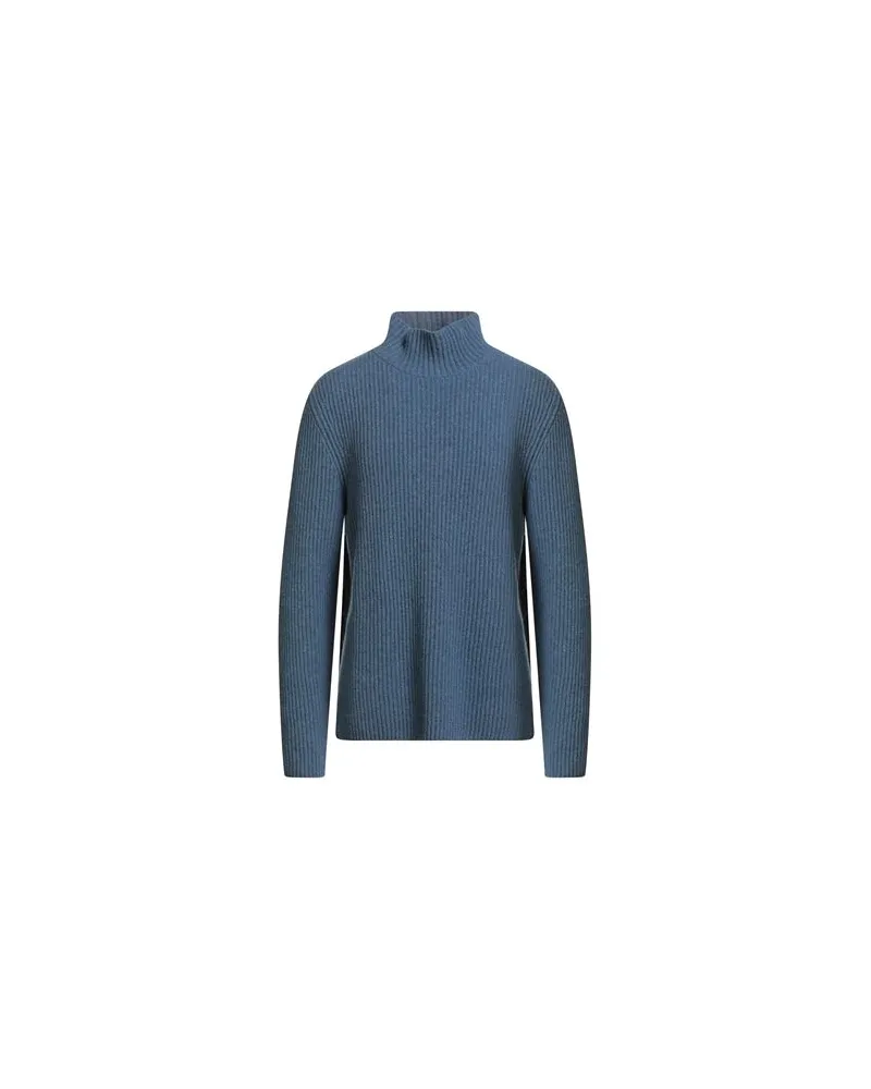 Malo STRICKWAREN - Rollkragenpulloverauf YOOX.COM Blau