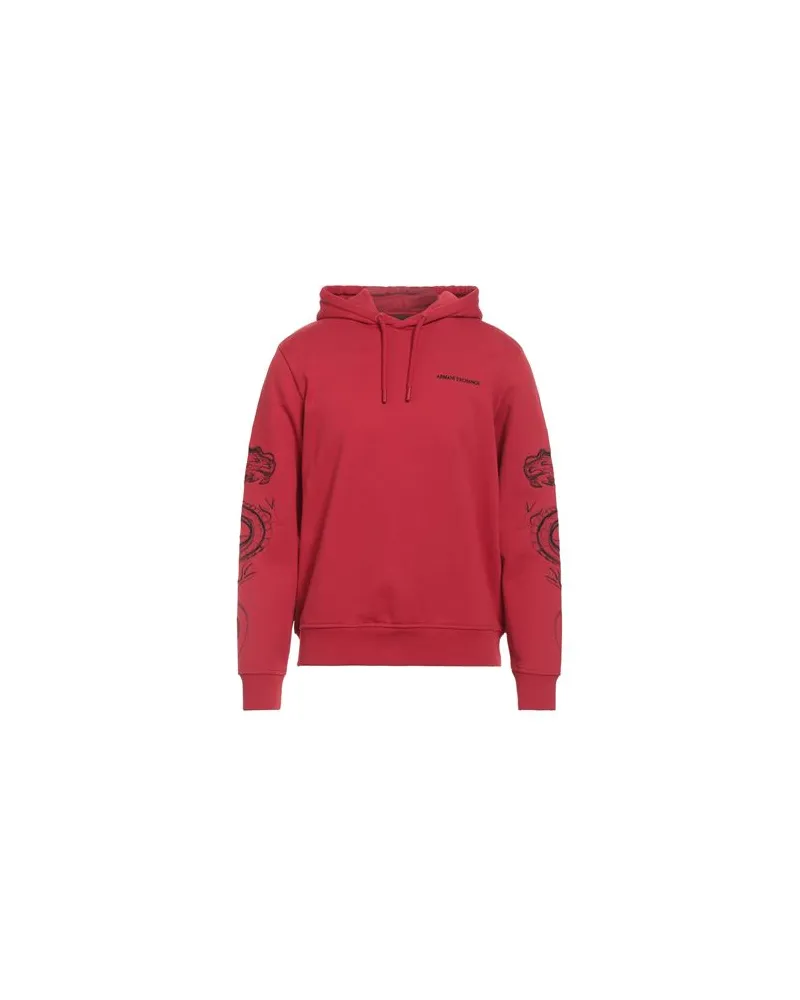 Armani Exchange TOPS - Sweatshirtsauf YOOX.COM Rot