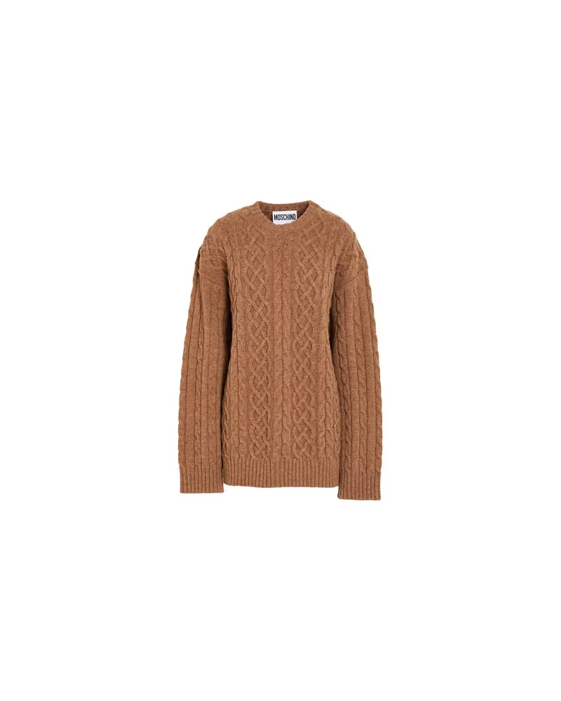Moschino COUTURE - STRICKWAREN - Pulloverauf YOOX.COM Kamel