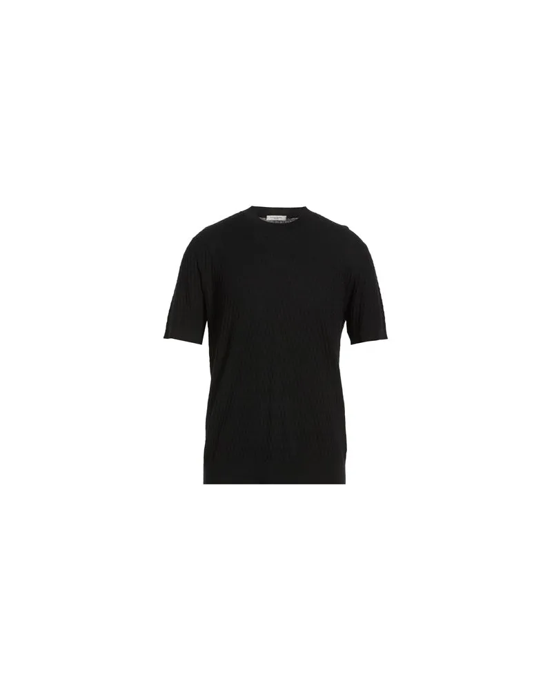 Paolo Pecora Milano STRICKWAREN - Pulloverauf YOOX.COM Schwarz