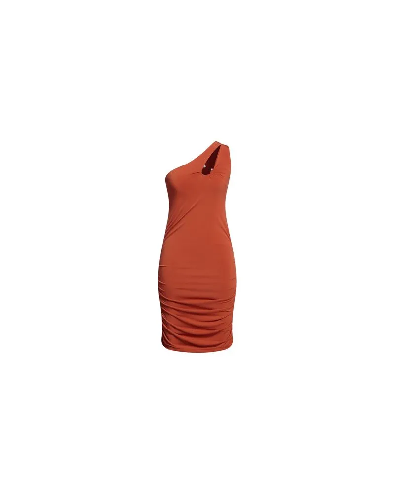 Angela Mele KLEIDER - Mini-Kleiderauf YOOX.COM Braun