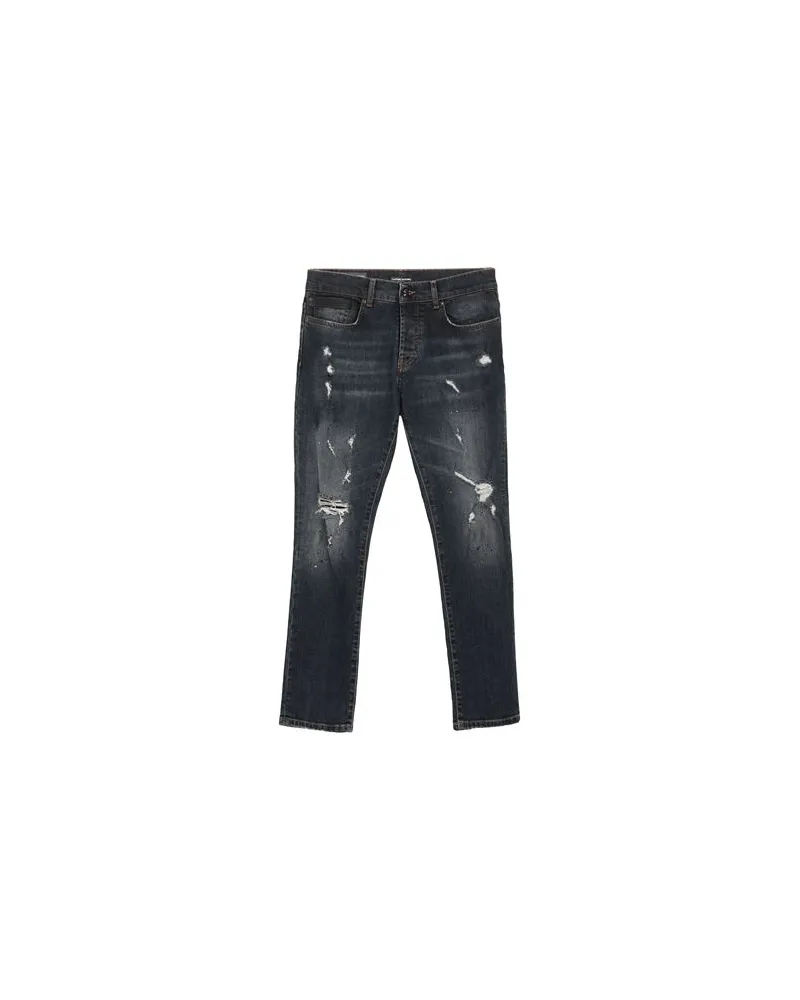 CoSTUME NATIONAL HOSEN & RÖCKE - Jeanshosenauf YOOX.COM Blau