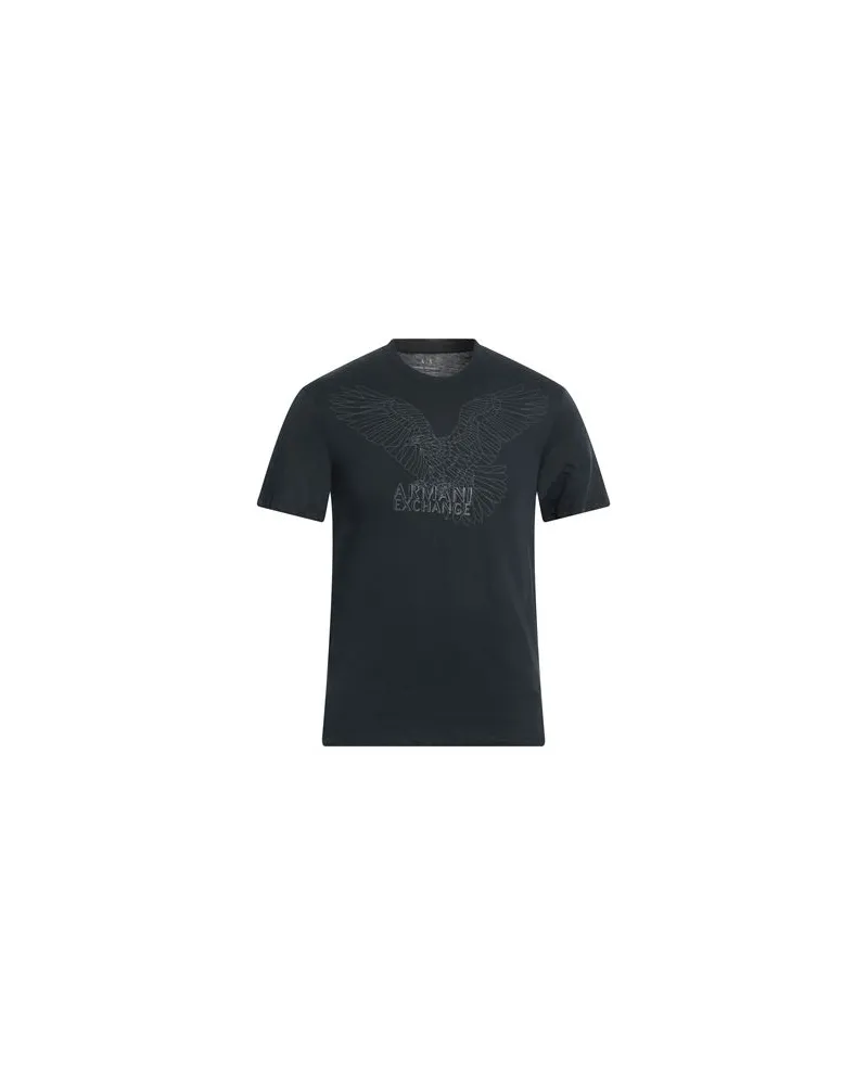 Armani Exchange TOPS - T-shirtsauf YOOX.COM Nachtblau