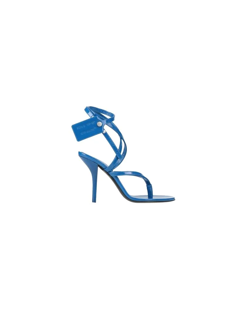 OFF-WHITE SCHUHE - Zehentrennerauf YOOX.COM Königsblau