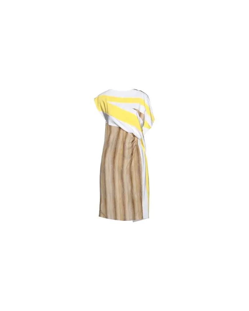 Burberry KLEIDER - Midi-Kleiderauf YOOX.COM Gelb