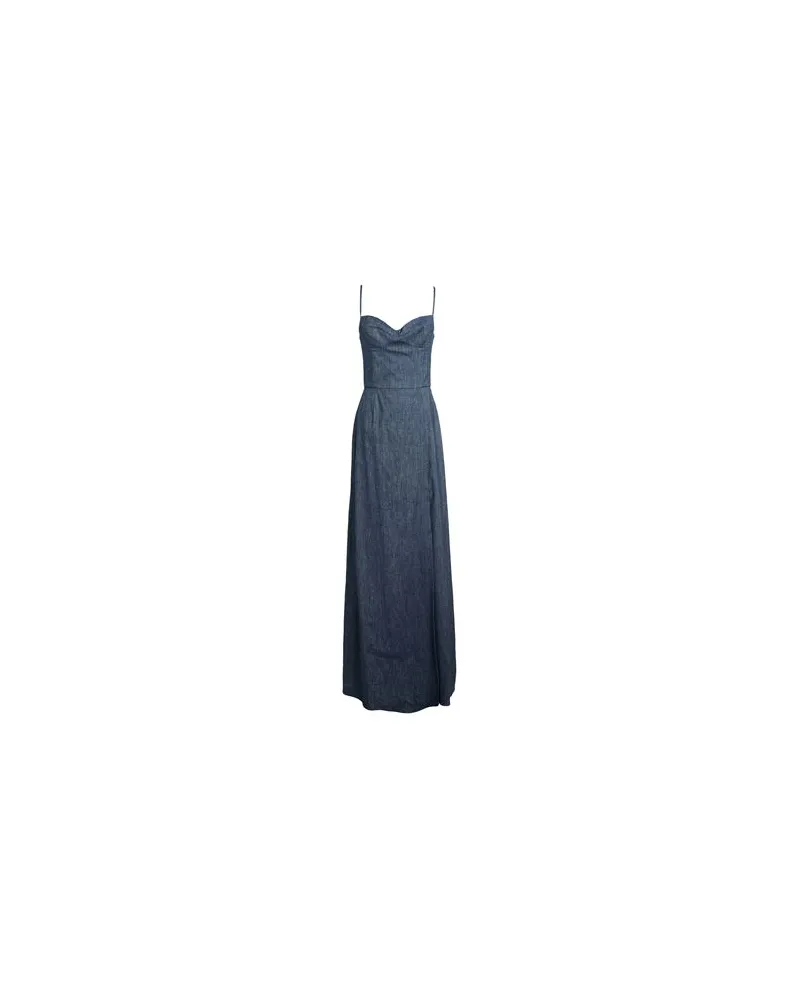 Eleventy KLEIDER - Maxi-Kleiderauf YOOX.COM Blau