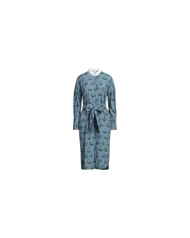 ODEEH KLEIDER - Midi-Kleiderauf YOOX.COM Blau