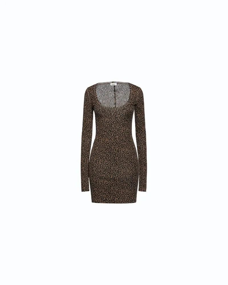 Nanushka KLEIDER - Mini-Kleiderauf YOOX.COM Braun
