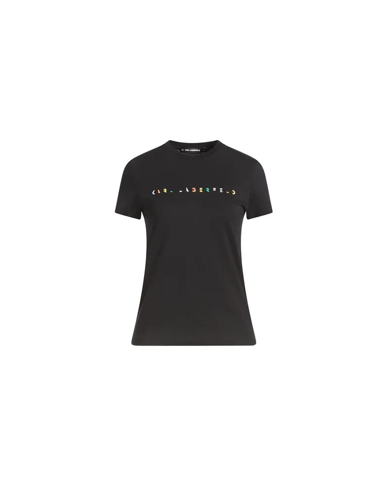 Karl Lagerfeld TOPS - T-shirtsauf YOOX.COM Schwarz