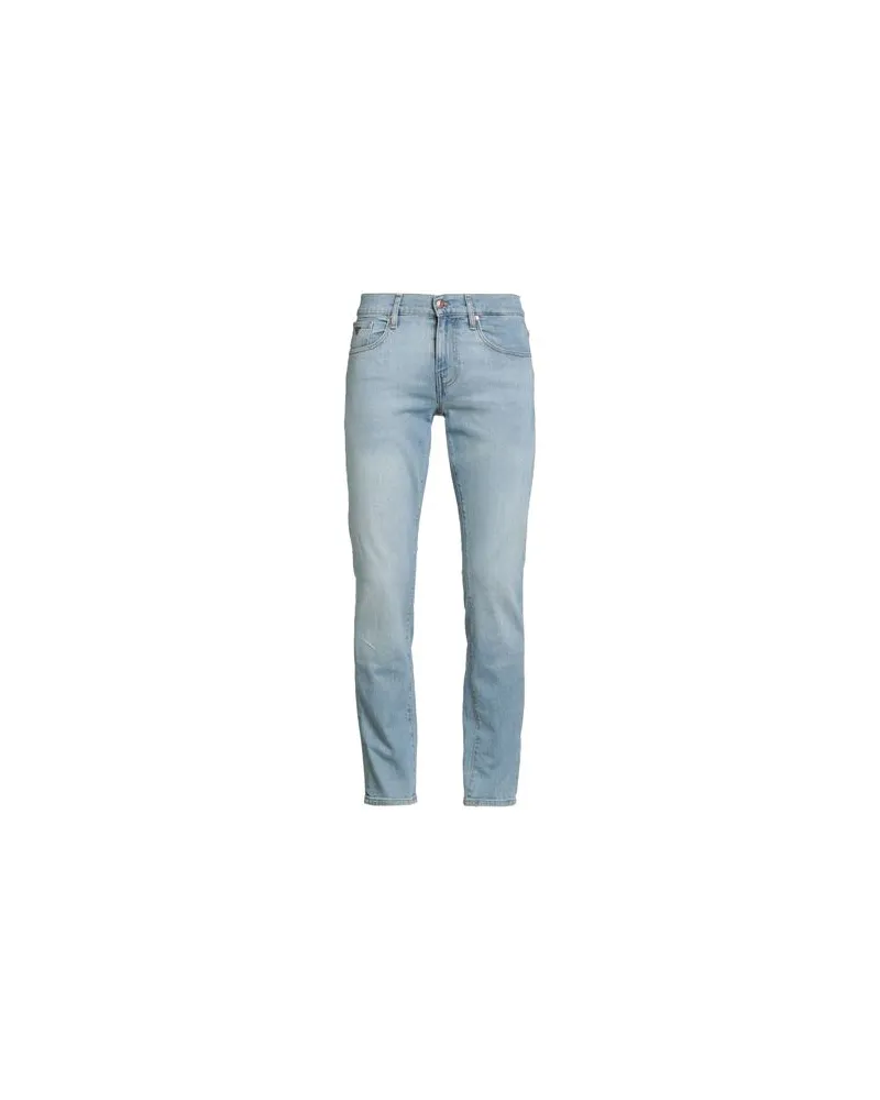 Guess HOSEN & RÖCKE - Jeanshosenauf YOOX.COM Blau