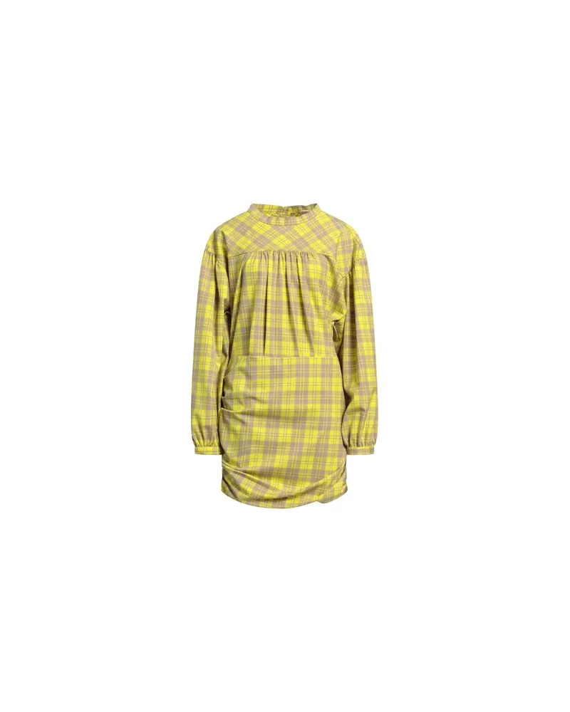 Semicouture KLEIDER - Mini-Kleiderauf YOOX.COM Limettengrün