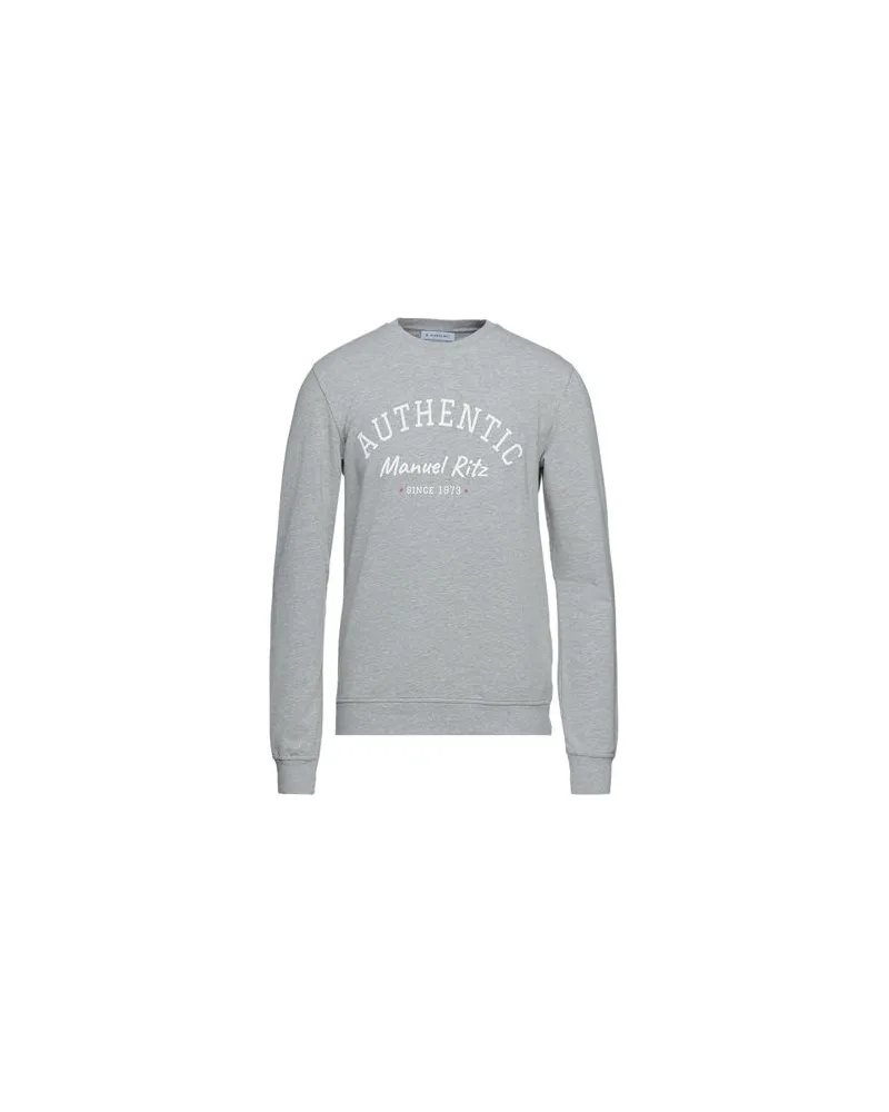 Manuel Ritz TOPS - Sweatshirtsauf YOOX.COM Hellgrau