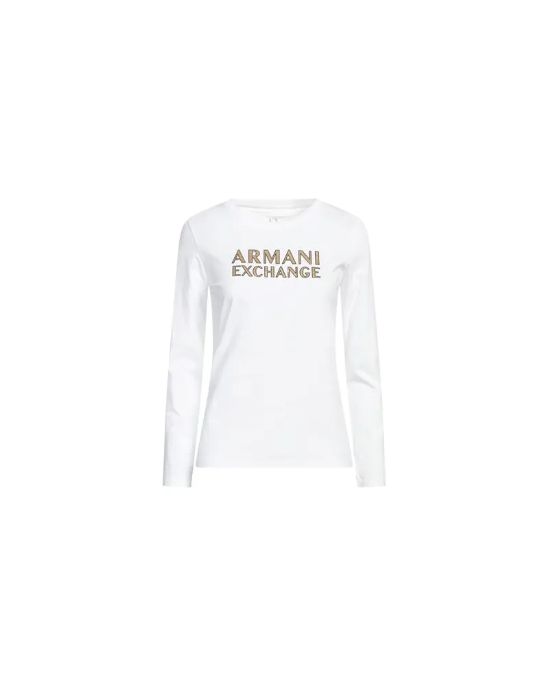 Armani Exchange TOPS - T-shirtsauf YOOX.COM Weiß