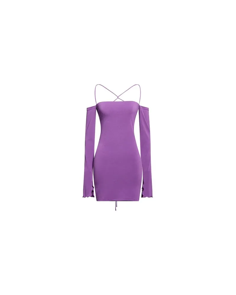 ANDAMANE KLEIDER - Mini-Kleiderauf YOOX.COM Violett