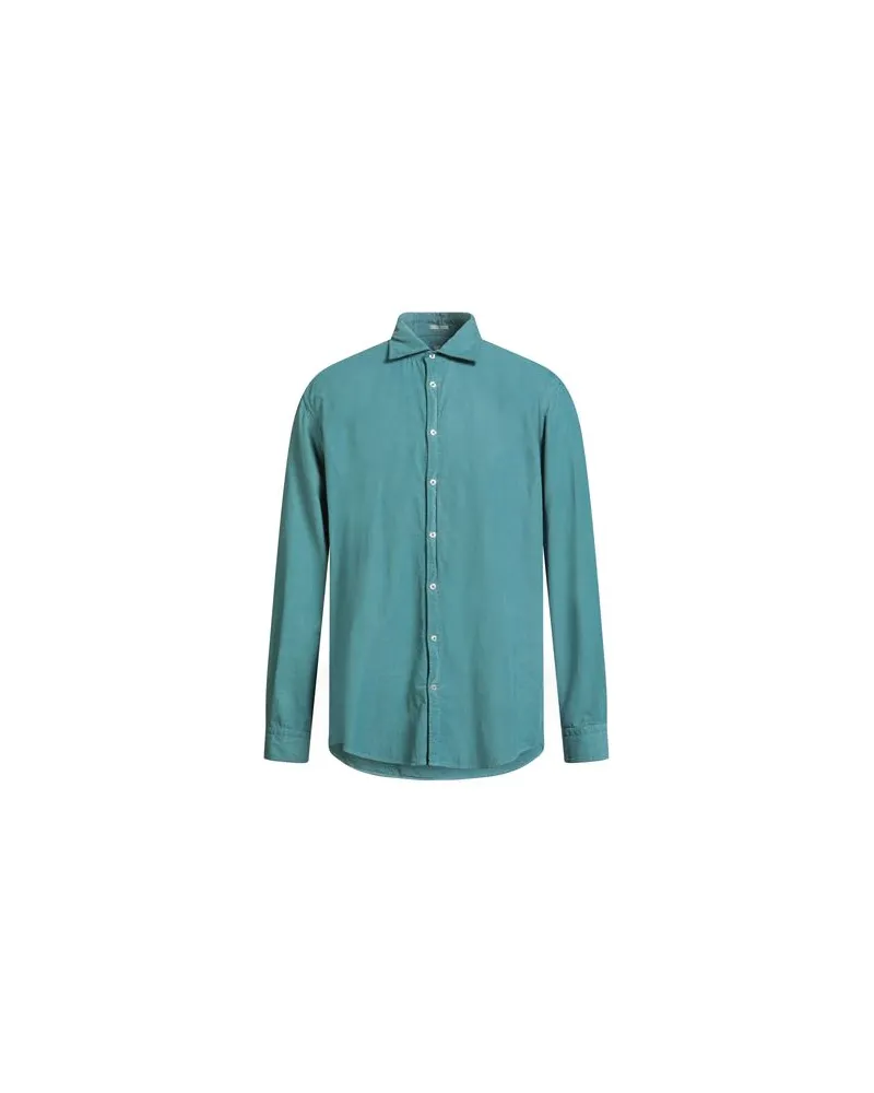 Massimo Alba TOPS - Hemdenauf YOOX.COM Aquamarin
