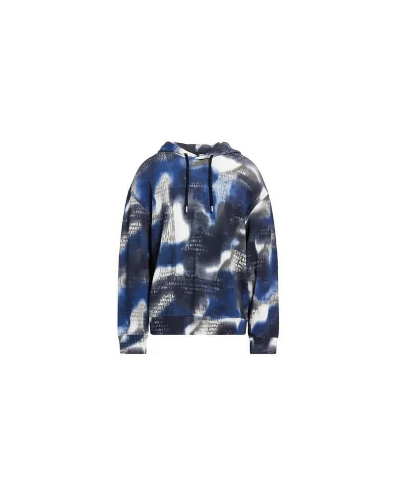 Armani Exchange TOPS - Sweatshirtsauf YOOX.COM Marineblau
