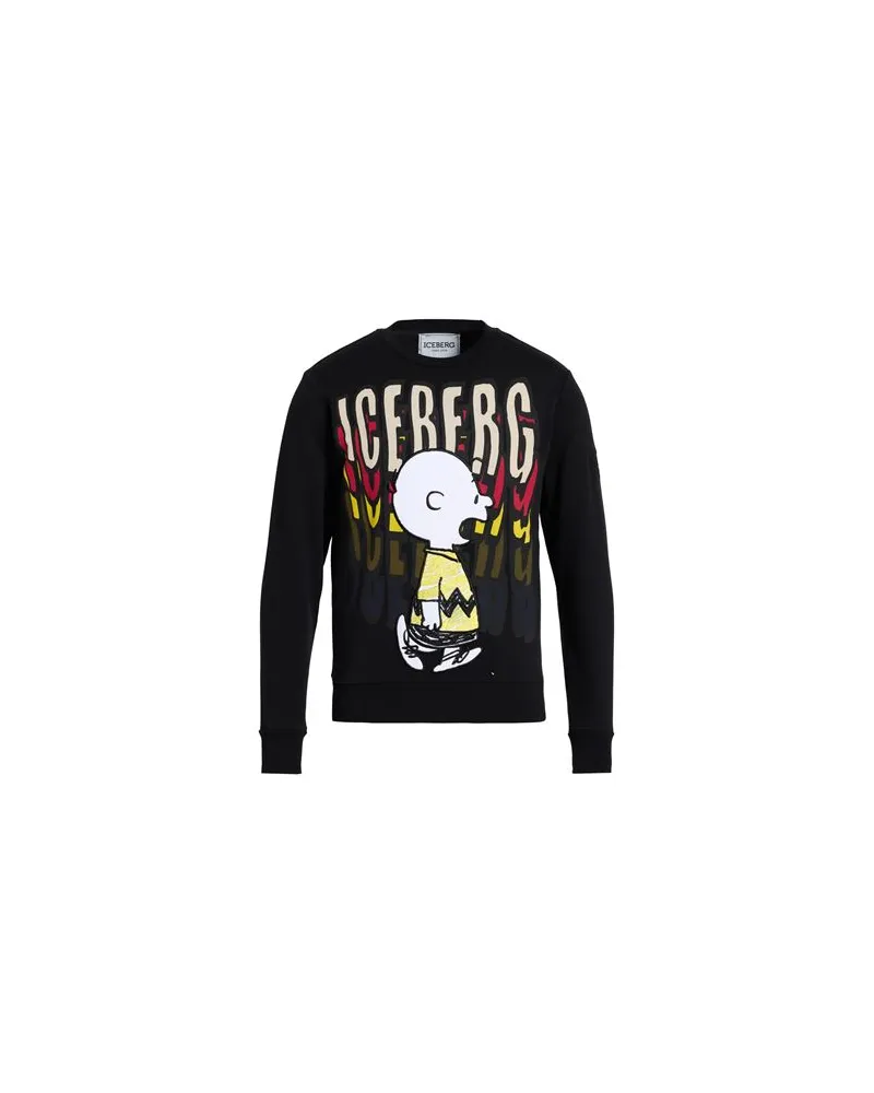 Iceberg PEANUTS  - TOPS - Sweatshirtsauf YOOX.COM Schwarz