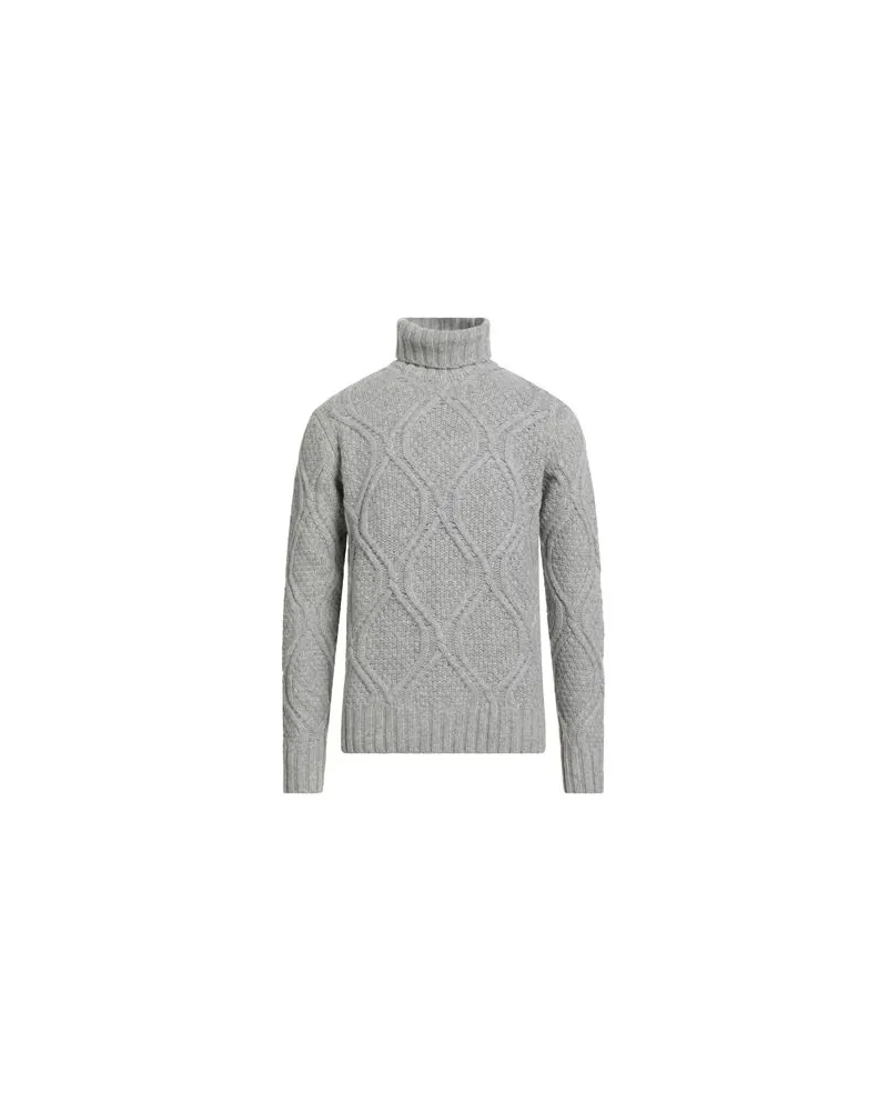 PAOLONI STRICKWAREN - Rollkragenpulloverauf YOOX.COM Hellgrau