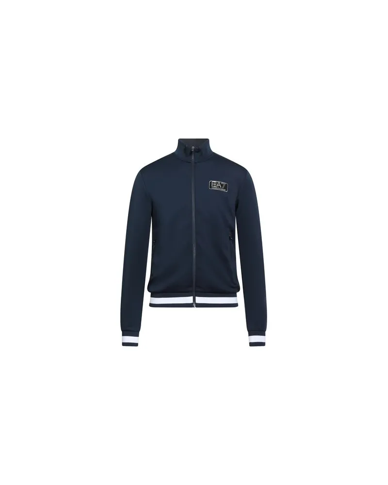 EA7 TOPS - Sweatshirtsauf YOOX.COM Marineblau