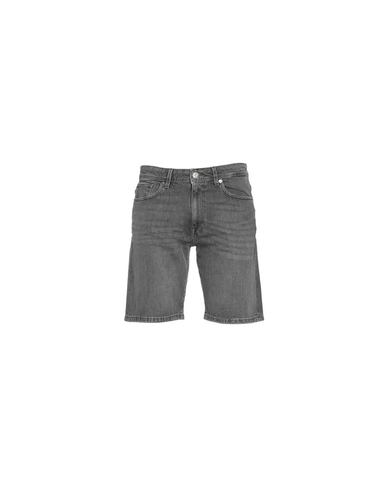 Selected Homme HOSEN & RÖCKE - Jeansshortsauf YOOX.COM Grau
