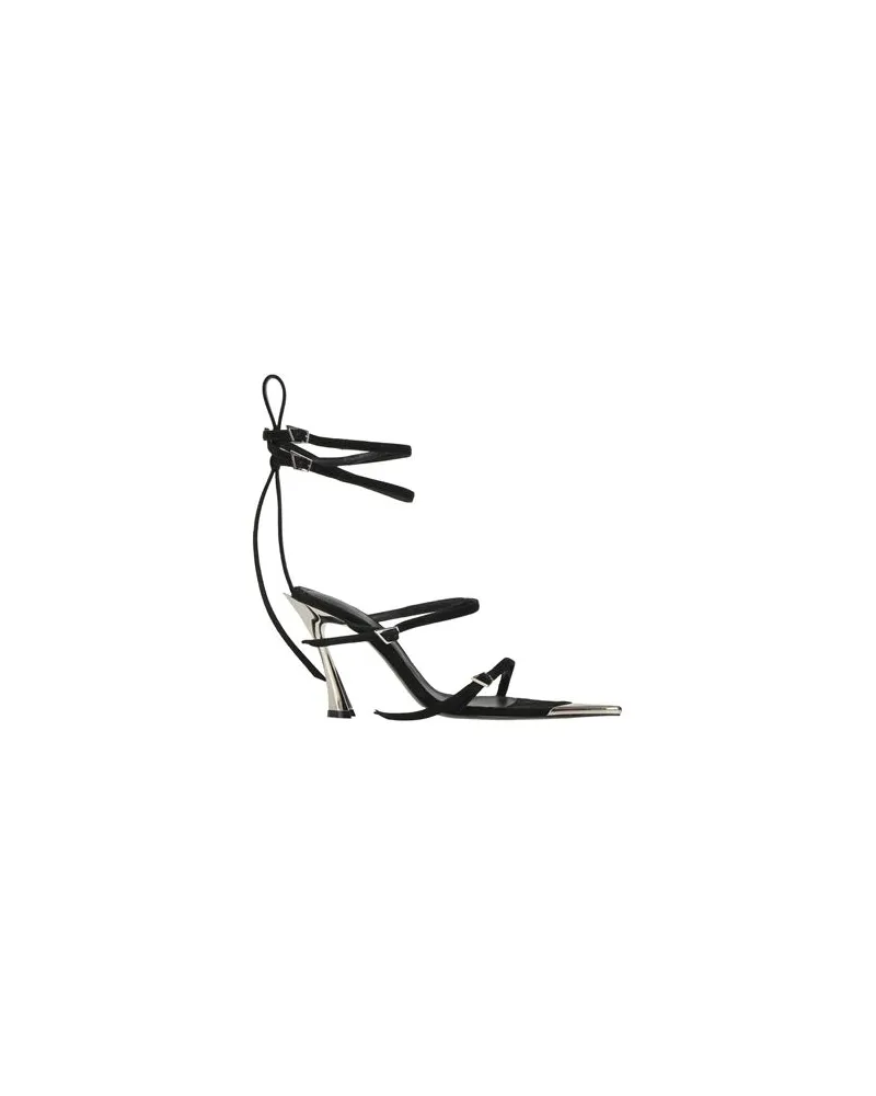 Thierry Mugler SCHUHE - Sandalenauf YOOX.COM Schwarz