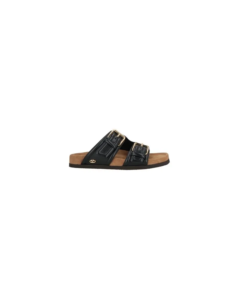 Valentino Garavani SCHUHE - Sandalenauf YOOX.COM Schwarz