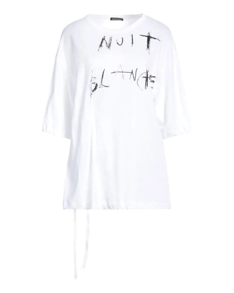 Ann Demeulemeester T-shirts Weiß