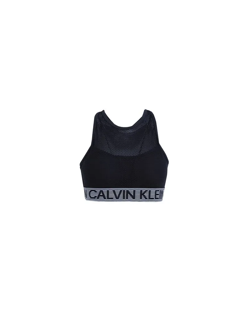 Calvin Klein MEDIUM SUPPORT BRA   - TOPS - Topsauf YOOX.COM Schwarz