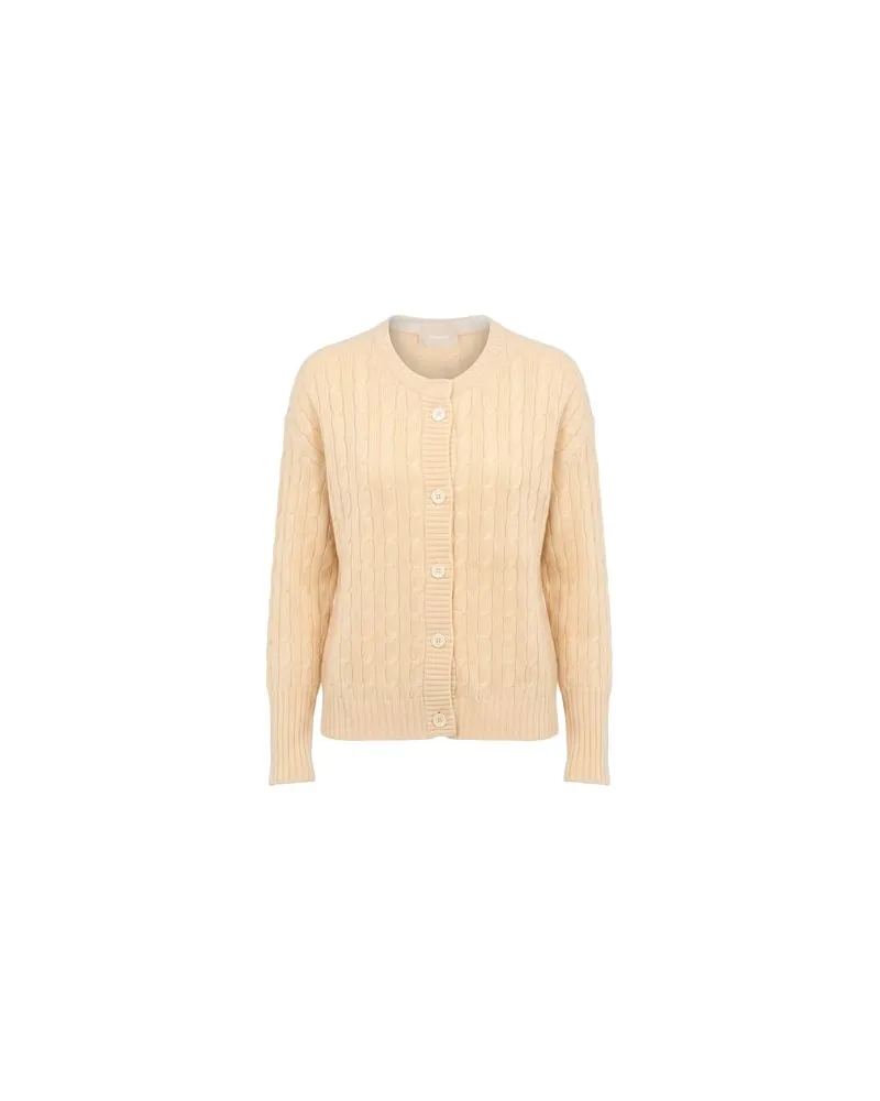 Drumohr  STRICKWAREN - Strickjackenauf YOOX.COM Cremeweiß