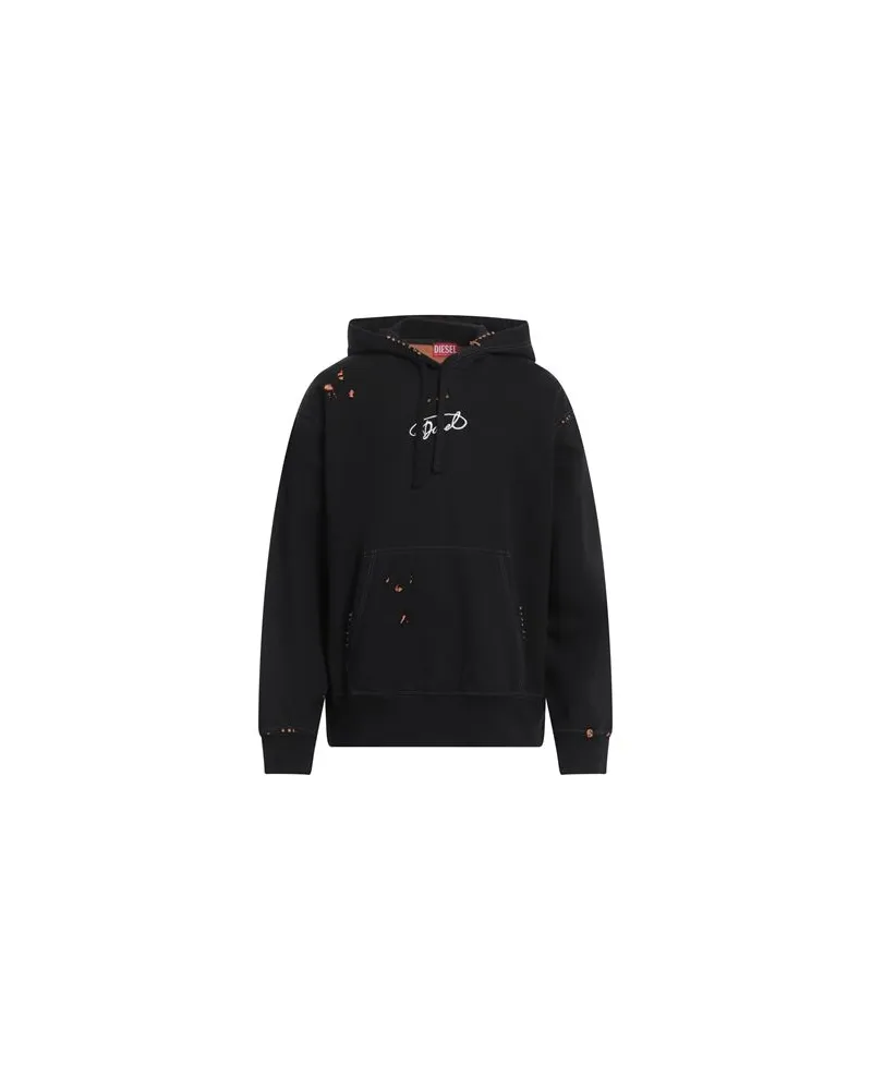 Diesel TOPS - Sweatshirtsauf YOOX.COM Schwarz