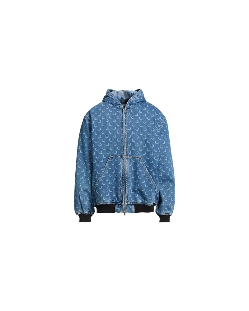 Marine Serre JACKEN & MÄNTEL - Jeansjacken/Mäntelauf YOOX.COM Blau