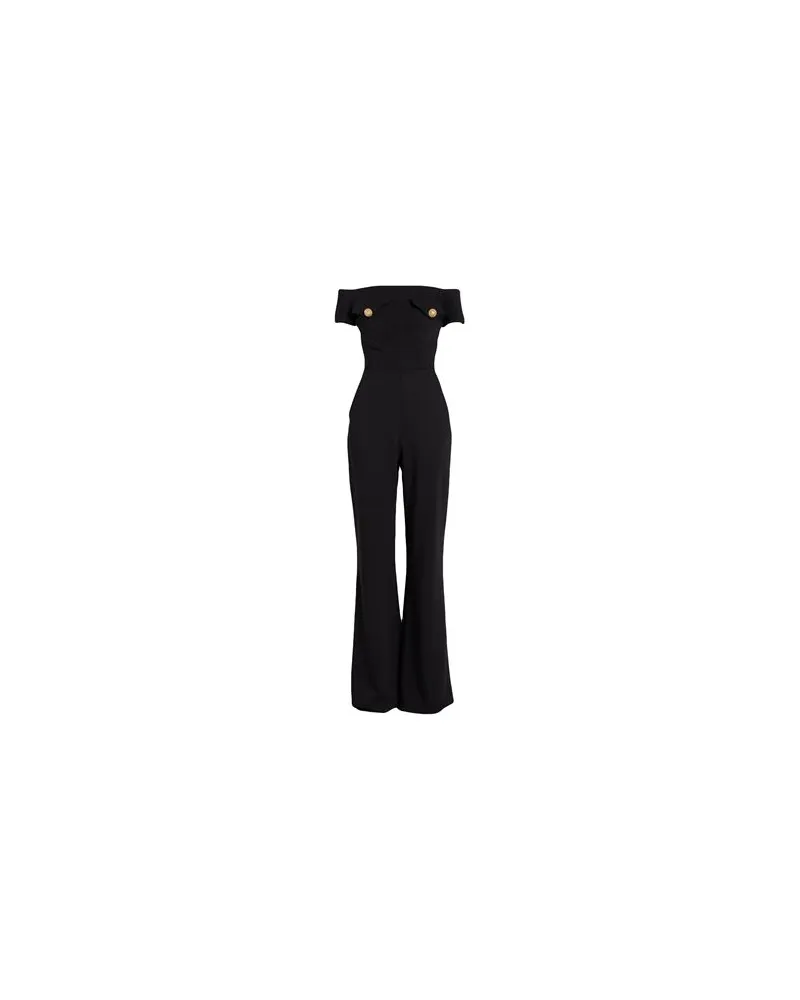 Balmain OVERALLS - Jumpsuitsauf YOOX.COM Schwarz
