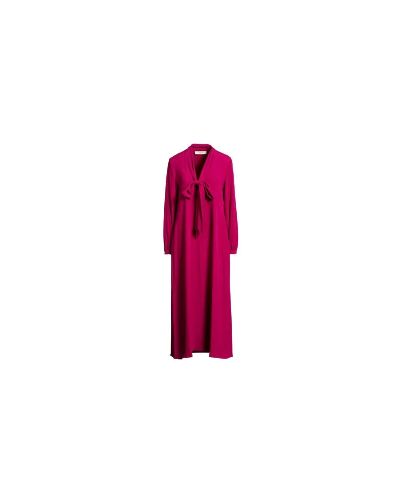 Jucca KLEIDER - Maxi-Kleiderauf YOOX.COM Magenta