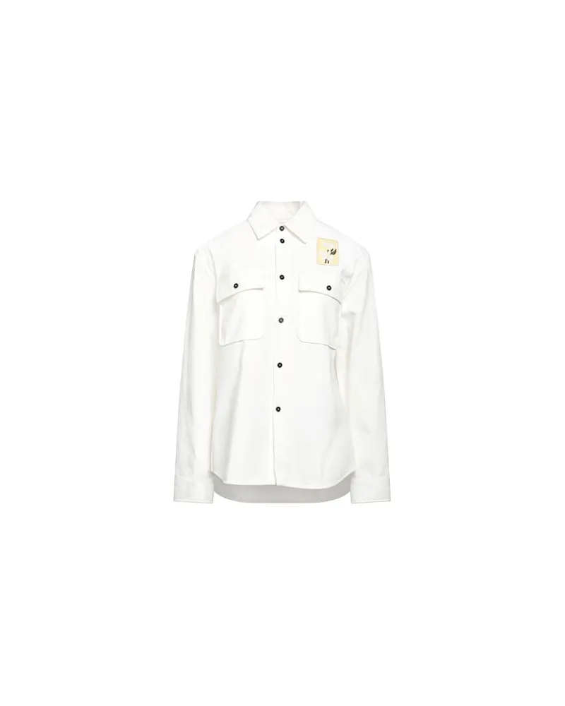 Jil Sander TOPS - Hemdenauf YOOX.COM Weiß