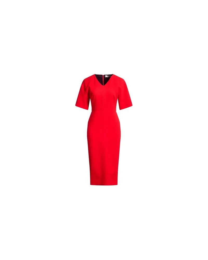 Victoria Beckham KLEIDER - Midi-Kleiderauf YOOX.COM Rot