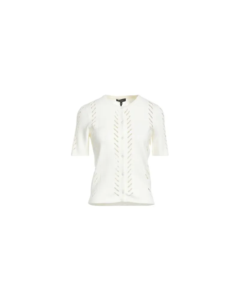 Rag & Bone STRICKWAREN - Strickjackenauf YOOX.COM Cremeweiß