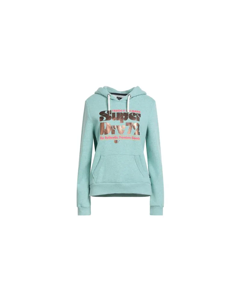 Superdry. TOPS - Sweatshirtsauf YOOX.COM Himmelblau