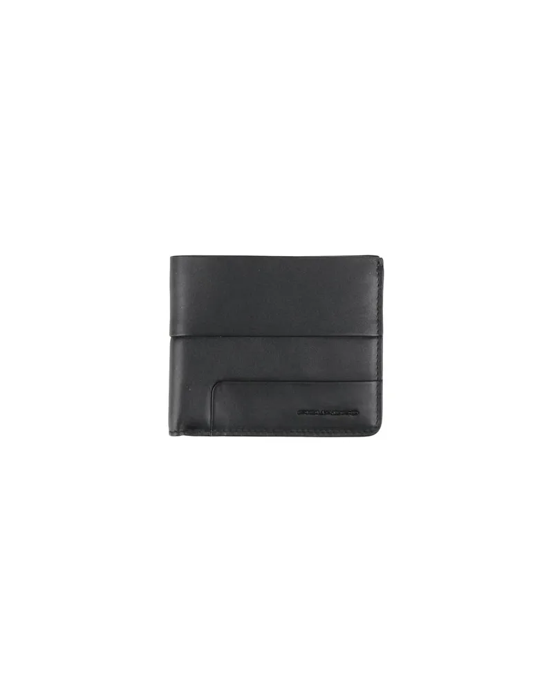 Piquadro Kleinlederwaren - Brieftaschenauf YOOX.COM Schwarz