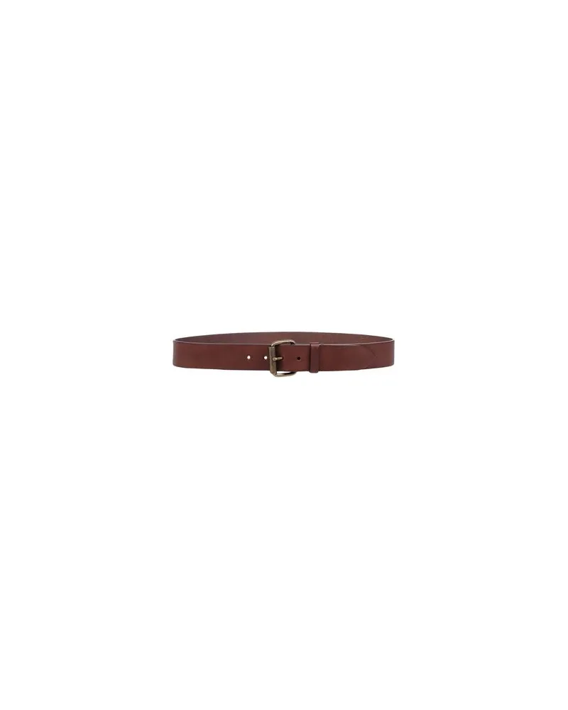 Edwin Jeans Kleinlederwaren - Gürtelauf YOOX.COM Dunkelbraun
