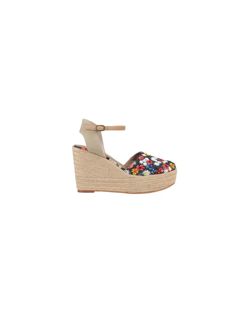 Coral Blue SCHUHE - Espadrillesauf YOOX.COM Schwarz