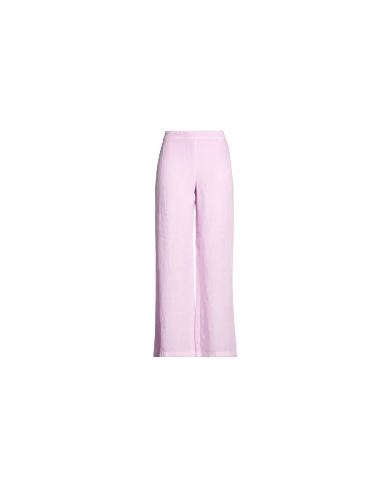 120% Lino HOSEN & RÖCKE - Hosenauf YOOX.COM Rosa