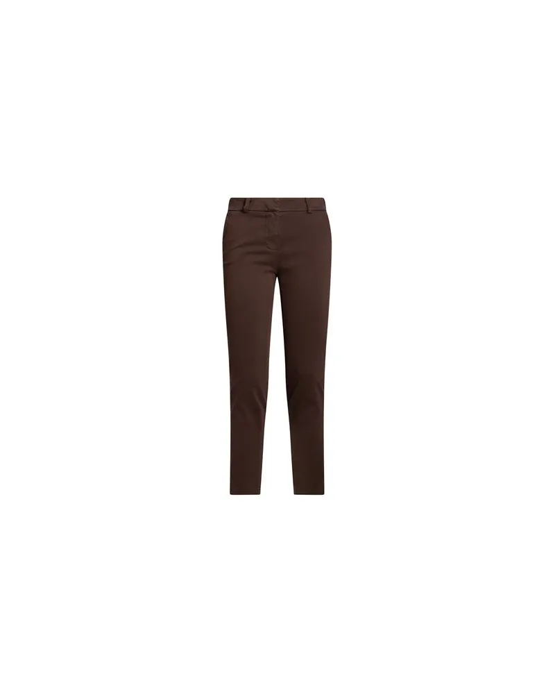 KONTATTO HOSEN & RÖCKE - Hosenauf YOOX.COM Schokobraun