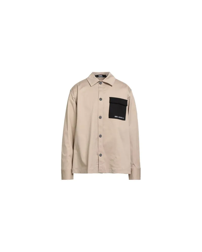 Karl Lagerfeld TOPS - Hemdenauf YOOX.COM Beige