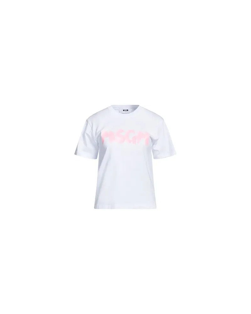 MSGM TOPS - T-shirtsauf YOOX.COM Weiß